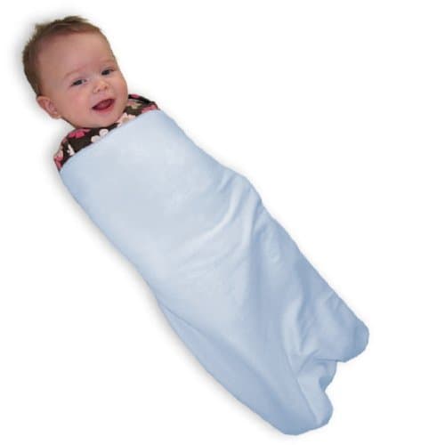 Pea Wee Baby SwaddleBuddy Sack (Small, Blue)