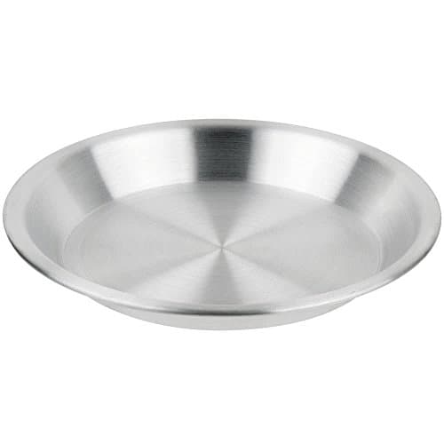-Royal Industries Pie Pan, 10" Inside Diameter, 1 1/4" Deep, Aluminum, 21 Guage, Commercial Grade