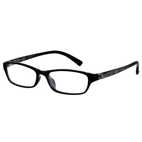 EyeBuyExpress Shield Black Reading Glasses