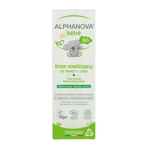 AlphanovaBaby Organic Moisturizing Cream 75ml