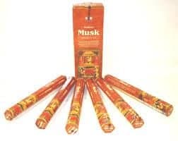 6 Box/Pack 120 Sticks total Darshan Musk Quality Incense Fragrance from India