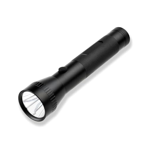 KunHe 2D Cell Battery Big Flashlights Single Mode High Lumens Aluminum Heavy Duty Large Flashlight for Home Emergency Power Outage Outdoor Activities