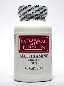 Ecological Formulas Allithiamine 50 Mg 60 Caps