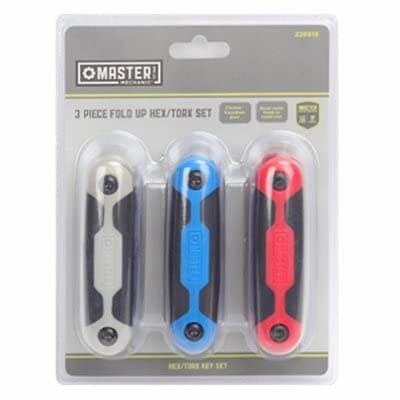 GS050817 Folding Hex/Torx Key Sets
