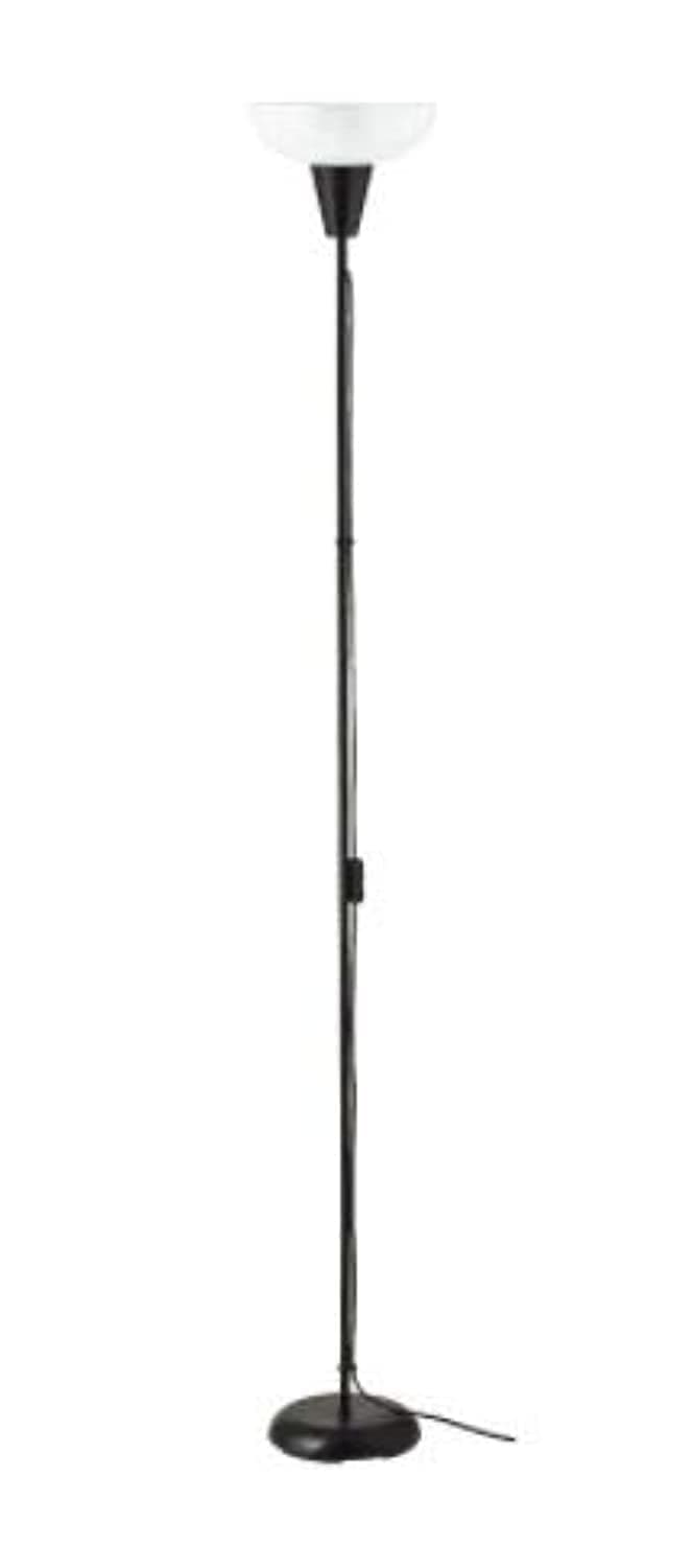 Garp LED Floor Uplighter, Black/White With Bulb, Pack Of 1(Polypropylene Plastic Steel;Epoxy Coating Polypropylene Plastic), 15 Centimeters, 10 Centimeters