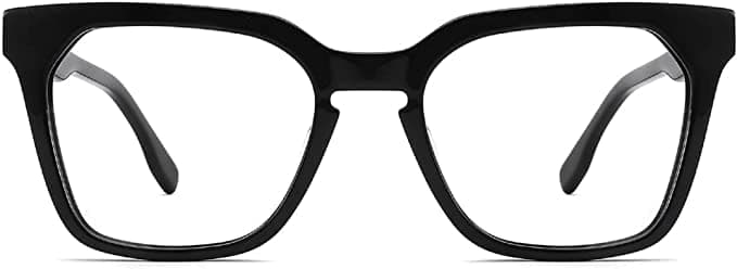 GenericROS Frames Exclusive New Launched Specs Frame Square shape - Men - Size (52×19-140) Only with Demo lens Black