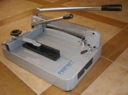 (TRADEMARKED) PERFECT G12 PRO Professional STACK Paper Cutter with extra cutting blade and cutting pad