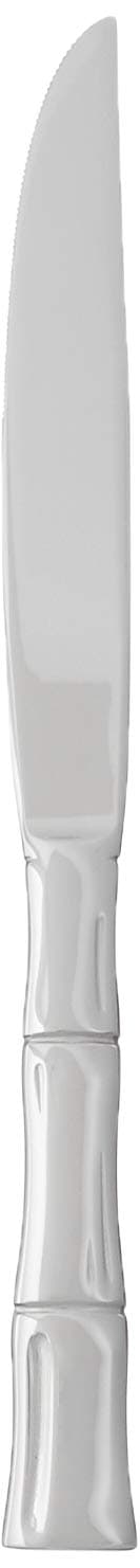 FortessaRoyal Pacific 18/10 Stainless Steel Flatware Solid Handle Steak Knife, Set of 12,Silver