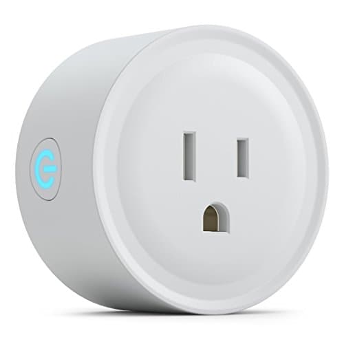 PowerBear Smart Plug | Wifi Plug | Voice and App Controlled Wi-Fi Mini Outlet | Amazon Alexa and Google Home Compatible [White] ¡­