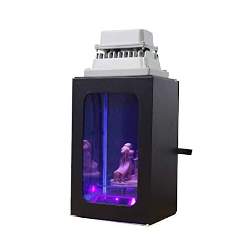 UV resin curing light with gift box enclosure for SLA DLP LCD 3D printer solidify 405nm uv resin auto solar turntable