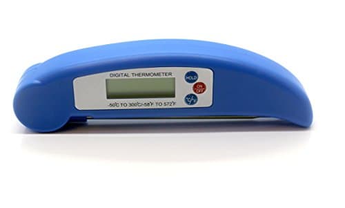 Ultra-Fast Instant Digital Electronic Thermometer / Collapsible Internal Probe. AAA battery Included