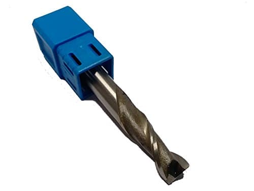 8mm 2 Flute HSS AL Square End Mill, High Speed Steel Flat End Cutter D825D866L