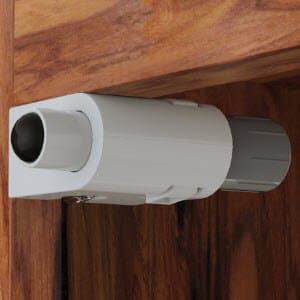 PIN 10pack Soft Close Cabinet Door Damper grey