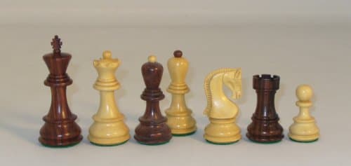 Checkmate Rosewood Old Russian Chessmen