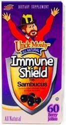 Uncle MoishyImmune Shield With Sambucus - 60 Jellies