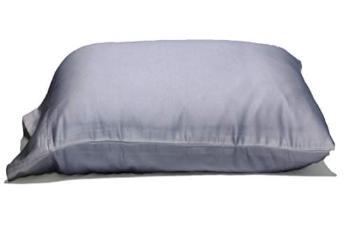 Gravity Sleep Oversize Pillow Case Extra Large Extra Tall Extra Wide 100% Cotton Pillowcase. 23Wx43L 300 Thread Count (Single- Pack King Grey)