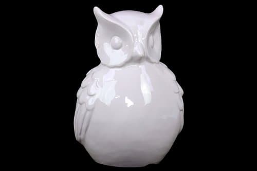 Home Ceramic Décor Owl With Big In-Style