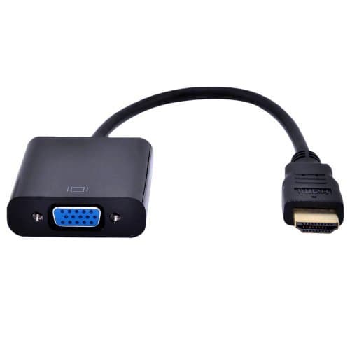 SAMTECH HDMI to VGA Adapter Cable Converter - Connect your HDMI device up to a VGA port for PC Laptop Raspberry Pi, PS3, Xbox