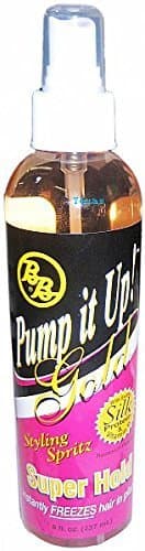 Pump It Up Spritz Gold Super Hold 8oz Pump Spray (3 PACK)