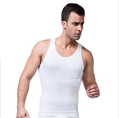 Zerobodys Men's Body Shaper Compression Vest Cool Max Active SS-M07