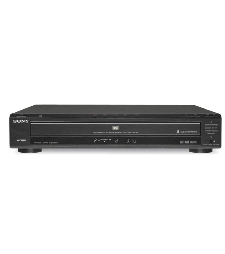 DVP-NC85H/B HDMI/CD Progressive Scan 5-Disc DVD Changer, Black