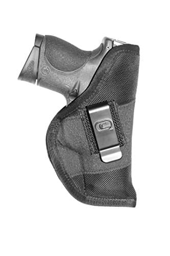 The Grip Clip IWB Ambidextrous Low Profile Small Convenient Durable Concealed Carry Inside The Waistband Handgun Holster for Right/Left Handed Shooters