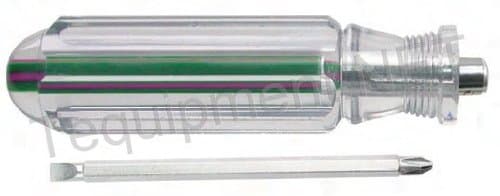 Pro'sKit 800-148 Double-Ended Reversible Screwdriver.1/4" Flat and #2 Phillips
