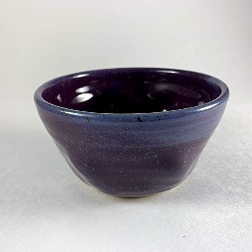 Purple Shaving Bowl - Handmade Pottery