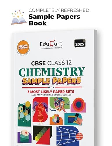 Educart CBSE Sample Question Papers Class 12 Chemistry Book (For 2025 Exam)