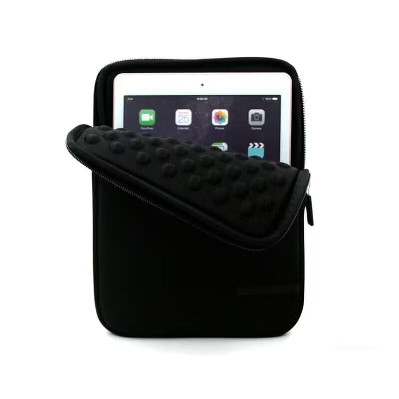 7-8 inch Tablet Sleeve Case Shockproof Protective Bag for iPad Mini 6, iPad 5/4/3/2/1, Galaxy Tab A7 Lite 8.7", Tab A9, Tab A 8.4, Tab A 8.0", Fire 7, Fire HD 8, iPlay 50 Mini Pro, PRITOM 7 (Black)