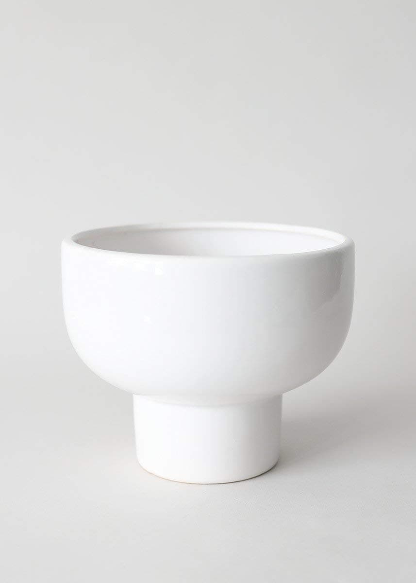 AfloralOrion Compote Flower Pot - 6.5"