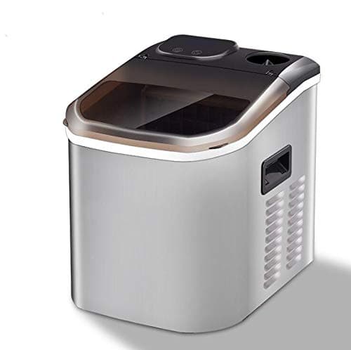 Portable Electronic Ice Machine, Countertop Ice Machine, 24-Hour Ice Machine 25KG, 1.2KG Ice Storage, Suitable for Home, Kitchen, Bar, KTV