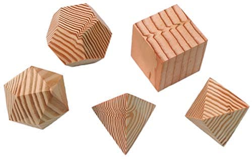 Platonic Solids In Wood