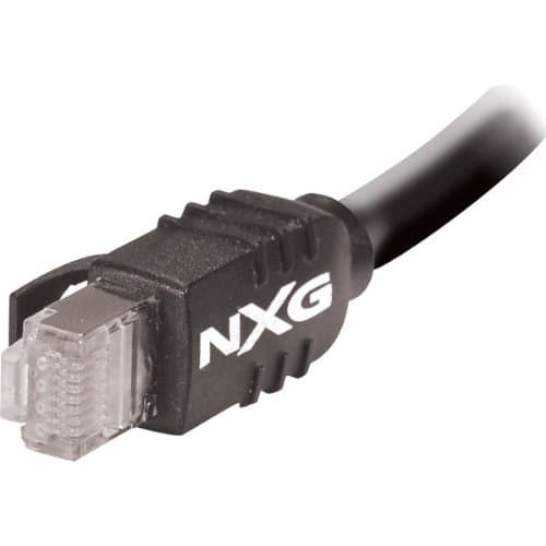 25FT Ultra High Speed Double-Shielded Cat6A Ethernet Cable - CL3 Rated For In-Wall Use