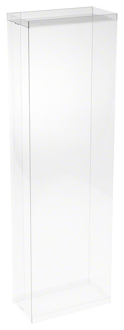 Clear Folding Display Box for 17-18 inch Dolls and Action Figures, 6" W x 3" D x 19" H