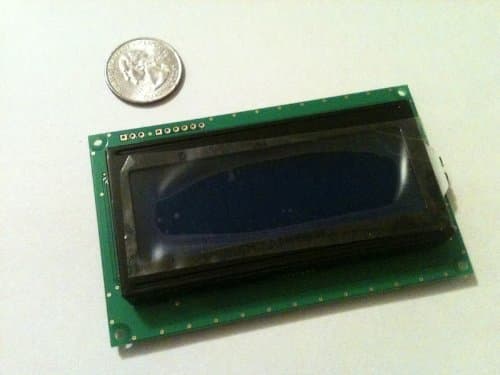 Serial LCD Module 20x4 Blue with White Backlight for Arduino