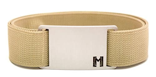 MagBelt - Small Tan Belt/Silver Buckle