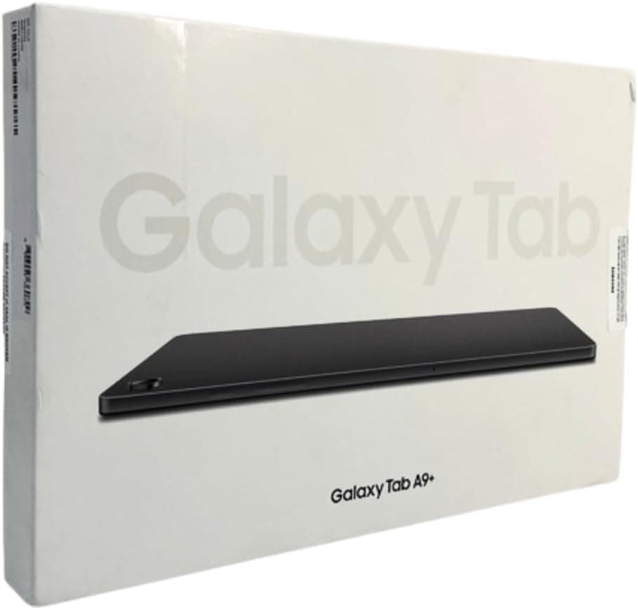 SAMSUNG Galaxy Tab A9+ Plus (128GB, 8GB) 11.0" Android Wi-Fi Tablet, All Day Battery, Snapdragon 695 (6nm), 4-Speakers, International Model X210 (w/ 25W Super Fast Charger, Graphite)