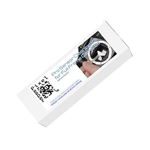 Pixel Peeper Pro Sensor Cleaning Kit for Full Frame Cameras. 6 Swabs + Residual Oil Remover Solution. (ROR)