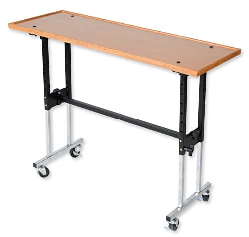 BBRTTS Adjustable Orff Table Stand - Secure & Mobile for Glockenspiels or Unpitched Percussion