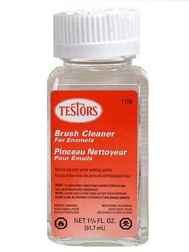 Testors Enamel Plastic Model Paint Thinner & Brush Cleaner, 1.75 oz. by Testor Corp.