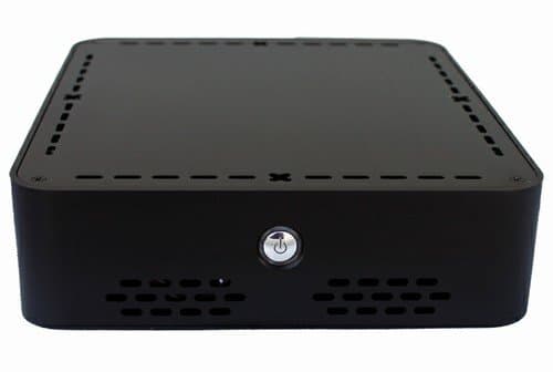 EMC-600B Super-Slim Mini-ITX Aluminum HTPC/NAS/Server PC Case with Fanless 12v DC Power Supply