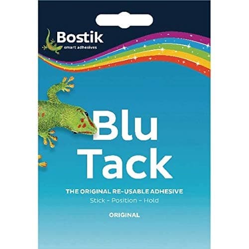 Bostik Blu-Tack Handy Pack 60g Single 801103 (PACK OF 3) +FINCHLEY PEN FREE