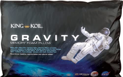 Memory Foam Ortho Pillows Gravity Memory Foam Pillow Soft Pillow for Sleeping, Neck Support, Back Support || White || 16 x 24 Inch || 1Pc