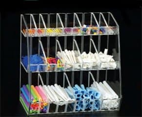 BiteDownDeals BDD-975C Dental Compartment Organizer - Adjustable