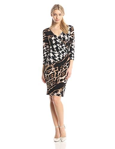MSK Women's Printed Wrap Dress