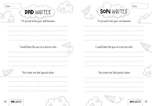 Between Dad and Me: A Father and Son Keepsake Journal