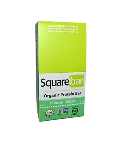 (8 Pack) - Squarebar Cocoa Mint Protein Bar | 48 x 12g x | 8 Pack - Super Saver - Save Money