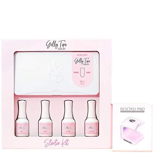 KIARA SKY GELLY TIPS STARTER KIT - SQUARE SHORT