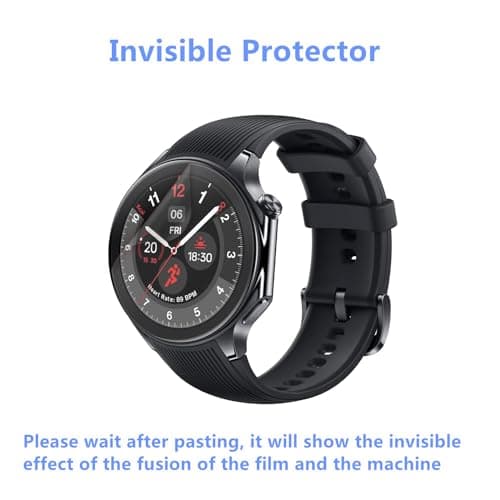 Screen Protector Compatible for ONEPLUS Watch 2 (6 Pack) 2024 New Smart Watch Full Coverage Clear TPU Soft Film